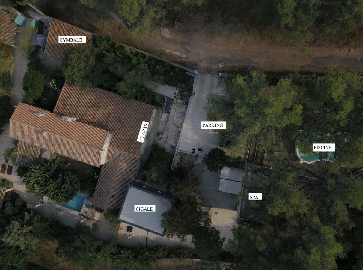 Villa Mas Du Puech Clapas Assas Esterno foto